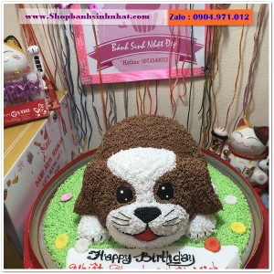 Bánh Sinh Nhật Con Chó - YG03